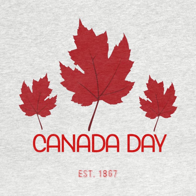 CANADA DAY 1867 by Teeboom St